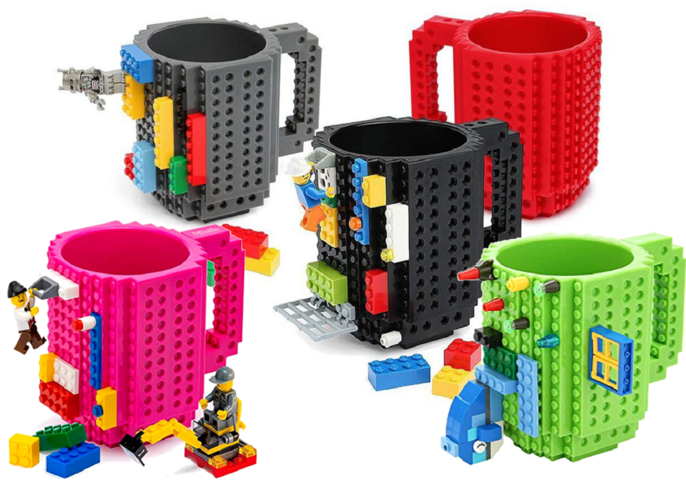 Taza Tipo LEGO 350ML (10 X 13 cm)-Plus0122