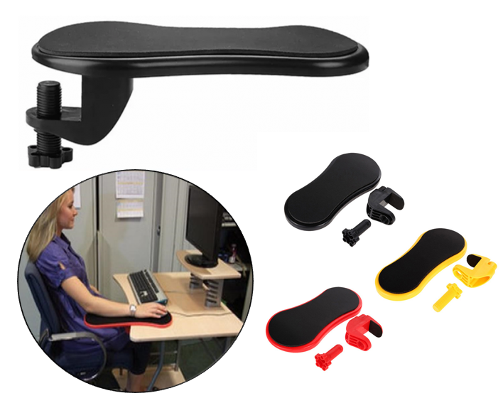 Reposabrazos Ergonómico Acoplable para Silla y Escritorio-Plus144