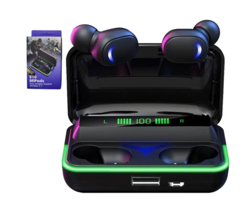 Audífonos Inalámbricos Gamer MiPods Bluetooth 5.1(+3. Dto: 8.34%)- E10 