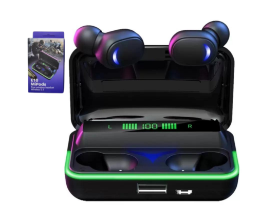 Audífonos Inalámbricos Gamer MiPods Bluetooth 5.1- E10 