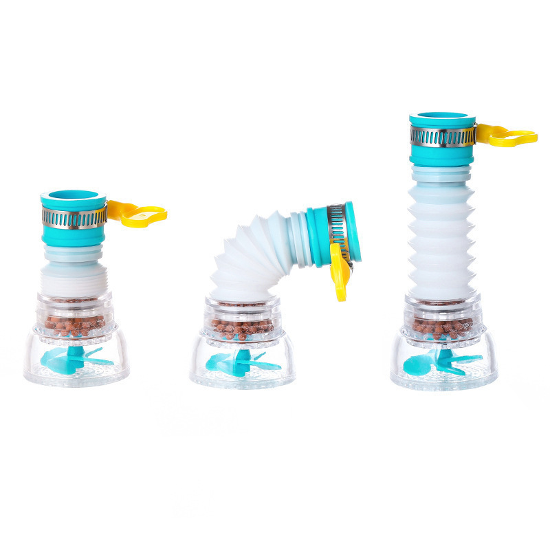 Extensión de Grifo 360° con Sistema de Ahorro de Agua + Filtro Purificador + Brida(+3. Dto: 24.62%)-ZW-1346