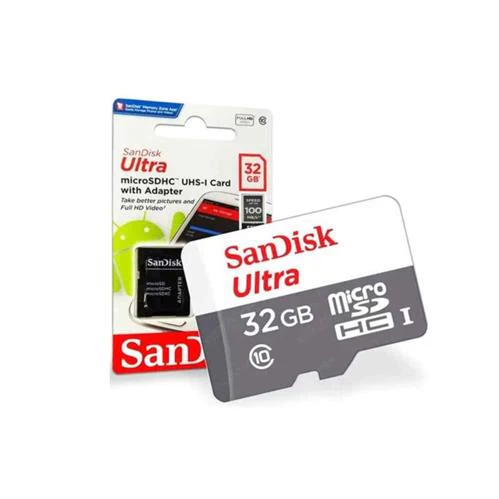 Micro SD SanDisk Ultra, Clase 10, 32GB