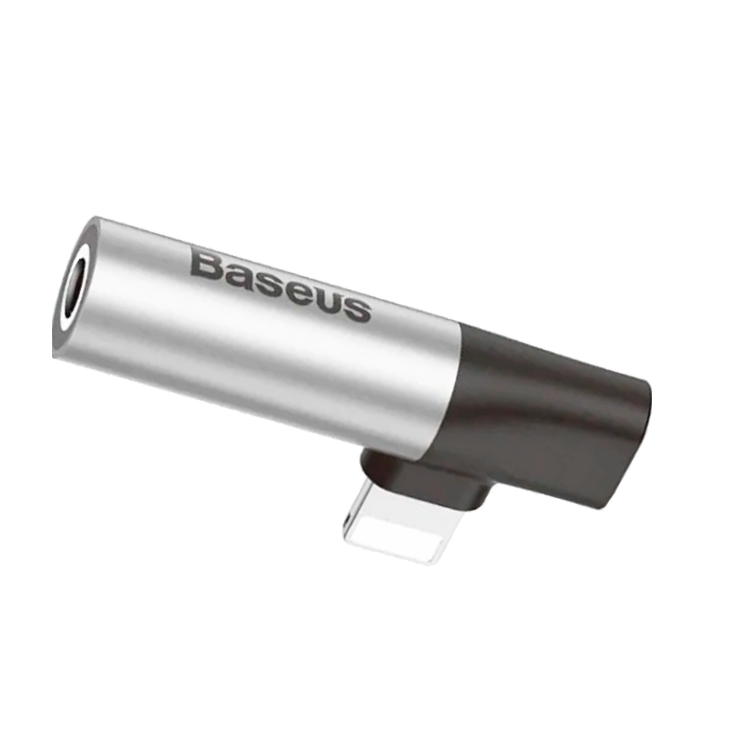 Baseus, Adaptador Tipo Iphone para Audífonos y Carga(+3. Dto: 10.72%)-CALL43-S1