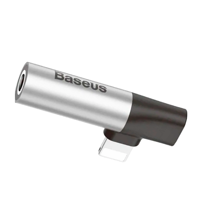 Baseus, Adaptador Tipo Iphone para Audífonos y Carga-CALL43-S1