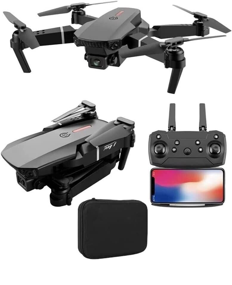 Drone Smart Doble Cámara HD, Multifunción, Sistema Retención de Altitud(+3. Dto: 10%)-E88