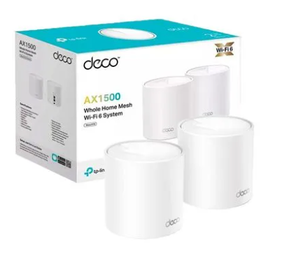 Tp-Link, Sistema Deco WiFi 6 Mesh TP, Amplificador, Repetidor AX1500 MBPS, Pack 2 Router (+3. Dto: 2.11%)-X10-2