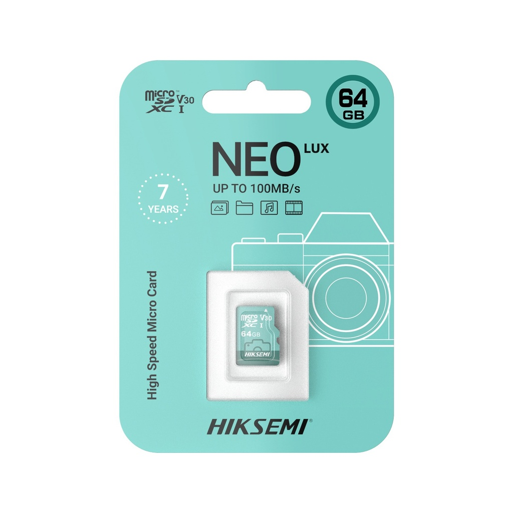 Hikvision, Micro SD, Clase 10, 64GB (+3. Dto: 9.1%)-HS-TF- D3/64G/NEOLUX