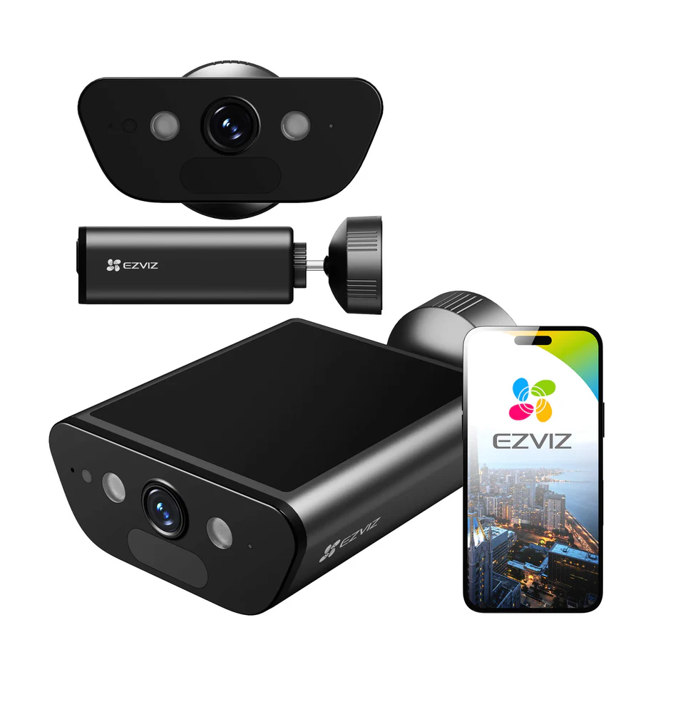 Ezviz EB5, Cámara Exterior 8MP, 4K con Panel Solar Integrado (+3. Dto: 2.01%)- CS-EB5-R100- 2F8WFL
