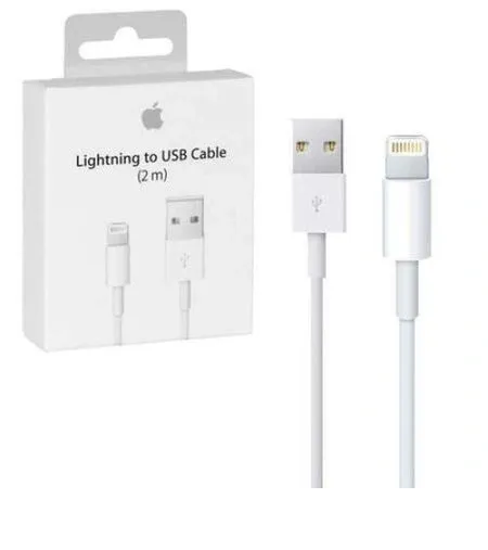 Cable de Carga Original (Certificado) Iphone a USB (Lighthing to USB) 2 Metros(+3. Dto: 16.57%)-A1703