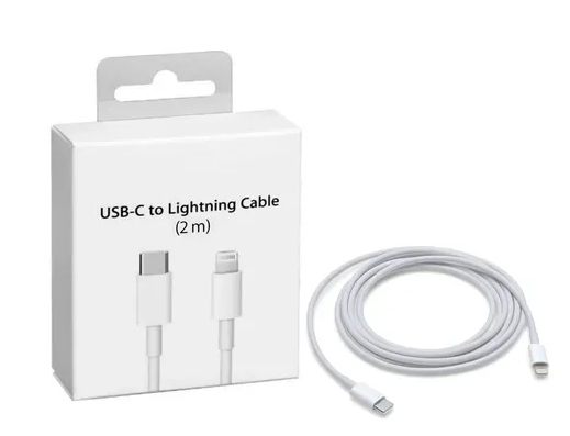 Cable de Carga Original (Certificado) Iphone a C (Lighthing to C) 2 Metros(+3. Dto: 16.57%)-A1703C