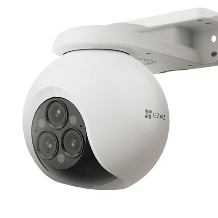 Ezviz, Cámara Exterior Triple Lente 2K, H80F-R100-Zoom Mixto 12X (+3. Dto: 1.67%)-CS-H80F-R100-8G