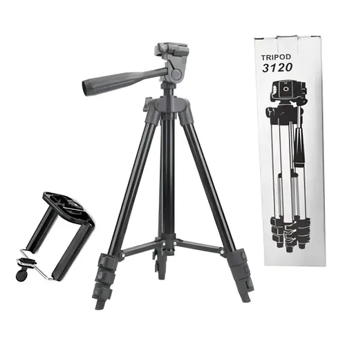 Trípode de Aluminio para Cámaras y Teléfonos Móviles, 102 CM(+3. Dto: 11.12%)-3120A