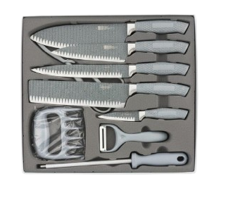 Juego de Cuchillos de Acero Inoxidable, 8 Piezas(+3. Dto: 7.15%)-ZF-797