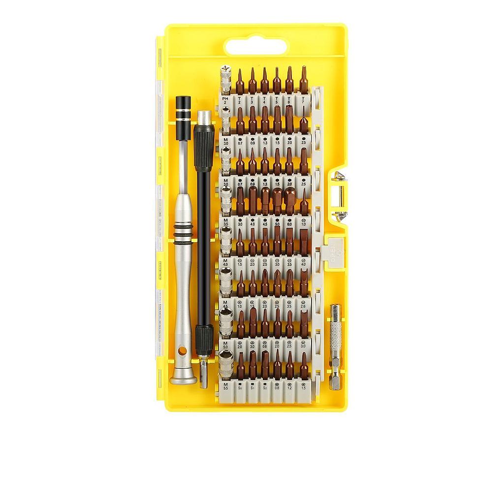 Juego de Destornilladores Magnéticos y Herramientas de Precisión 60 en 1(+3. Dto: 6.67%)-SN-2296