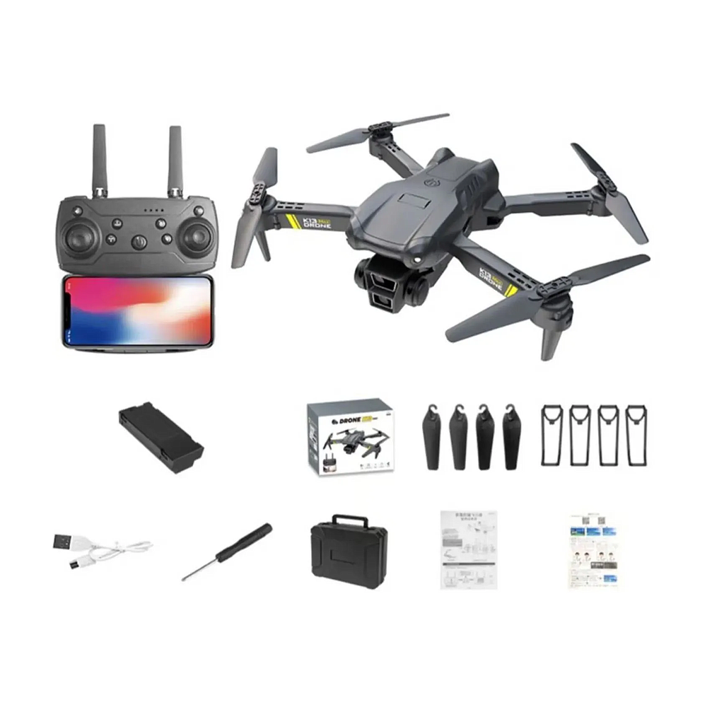 Drone Triple Cámara HD, Luces LED(+3. Dto: 5.72%)-SY13