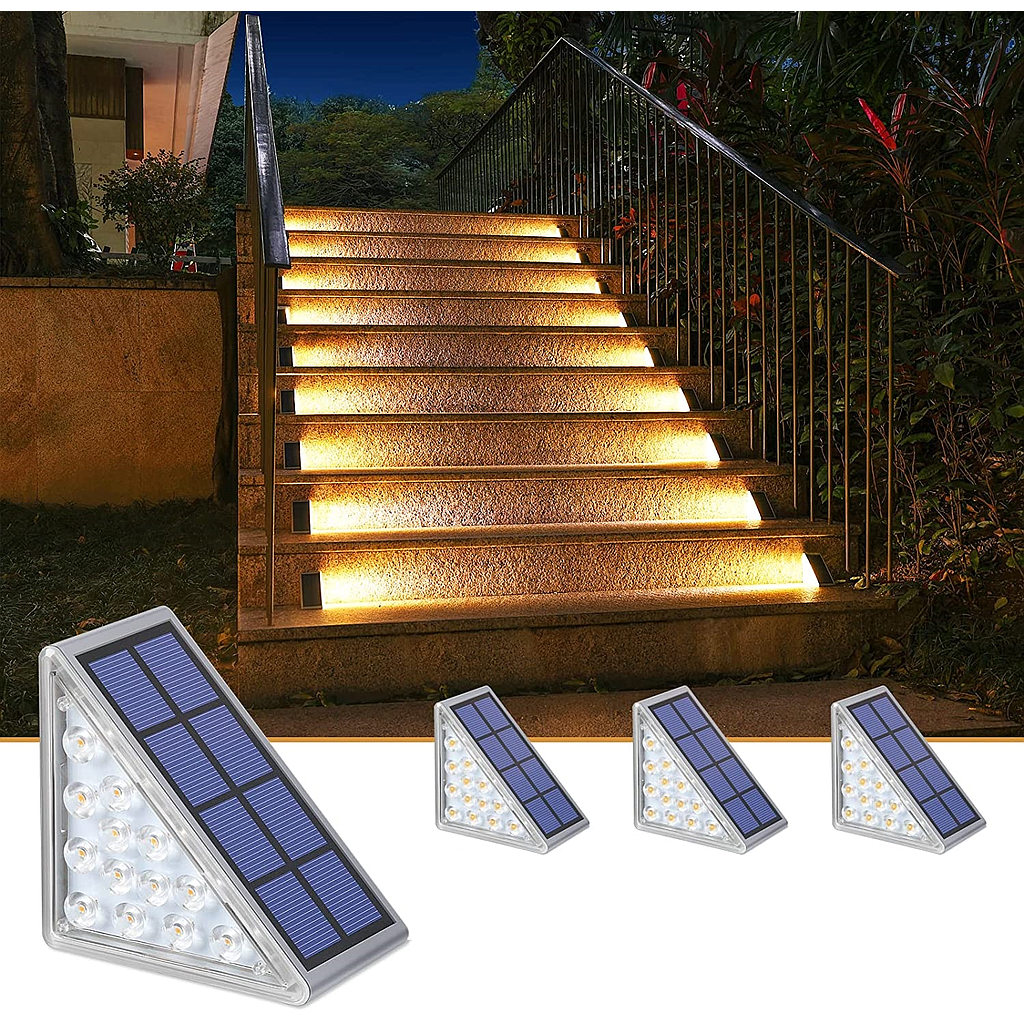 Luz LED Solar Triangular(+3. Dto: 10.01%)