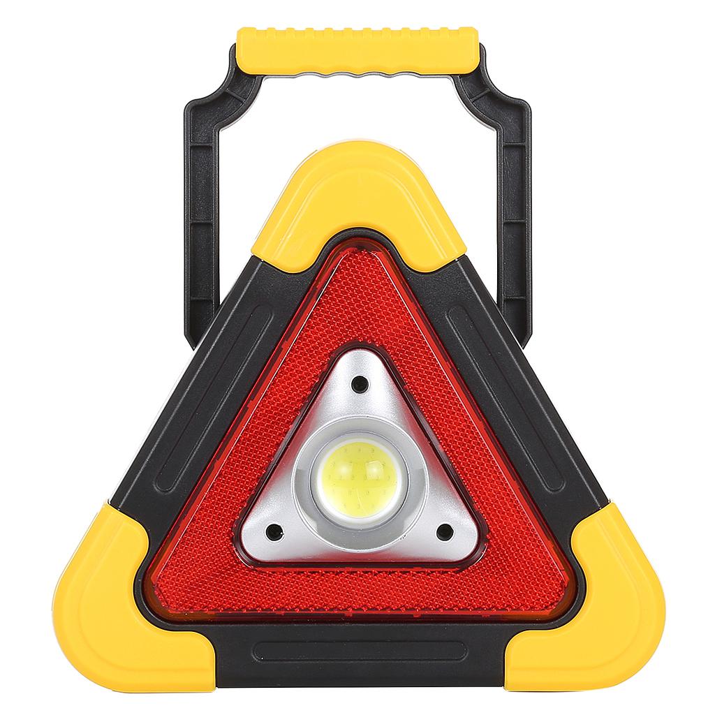 Triángulo LED de Seguridad Multiuso con Carga Solar-WH-6609