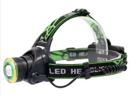 Linterna Recargable de Cabeza con Zoom y Luz Posterior de Alerta. Bicicleta(+3. Dto: 10.65%)-SN-226