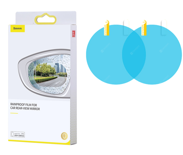 Baseus Lámina Antilluvia para Espejo Retrovisor, 2 pcs/pack(+3. Dto: 14.31%)-SGFY-A02