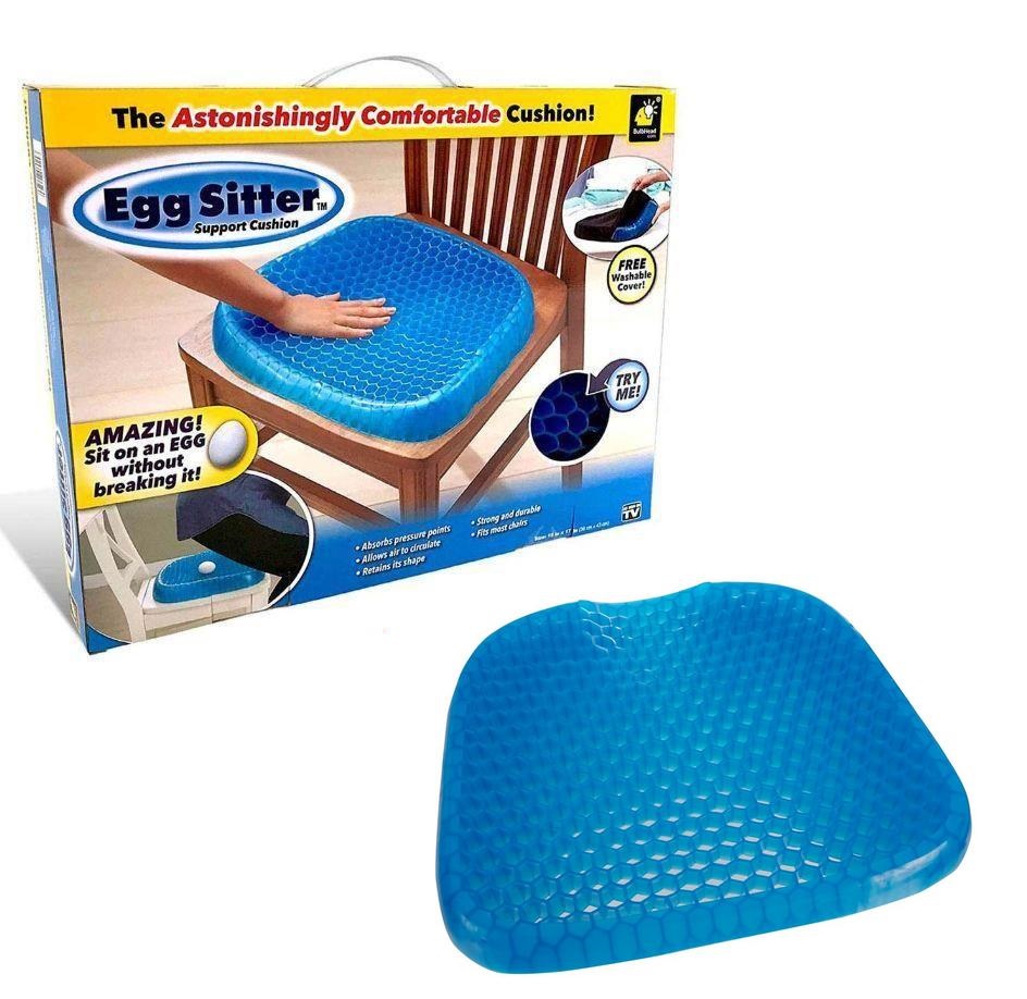 Cojín Ergonómico Transpirable de Gel de Silicona Egg Sitter-Plus0041