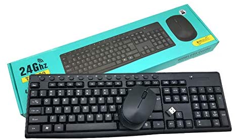 Teclado Inalámbrico + Mouse Inalámbrico-TJ-808