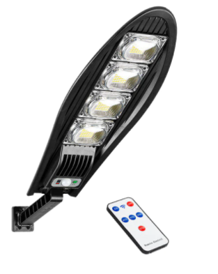Lámpara Solar 168 LEDs, 3 Modos de Iluminación (47 x 7 cm)Control Remoto-W779B