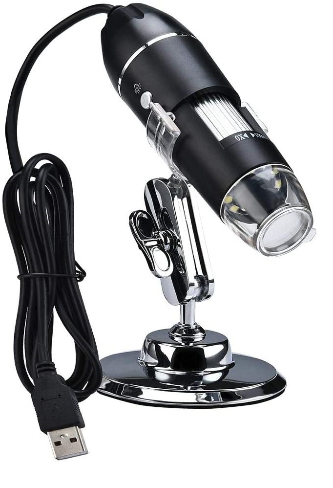 Microscopio Digital Electrónico Portátil USB 1000X-Plus0074